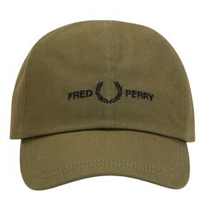 Fred Perry Unisex Adult Classic Beaded Twill Baseball Cap / Green